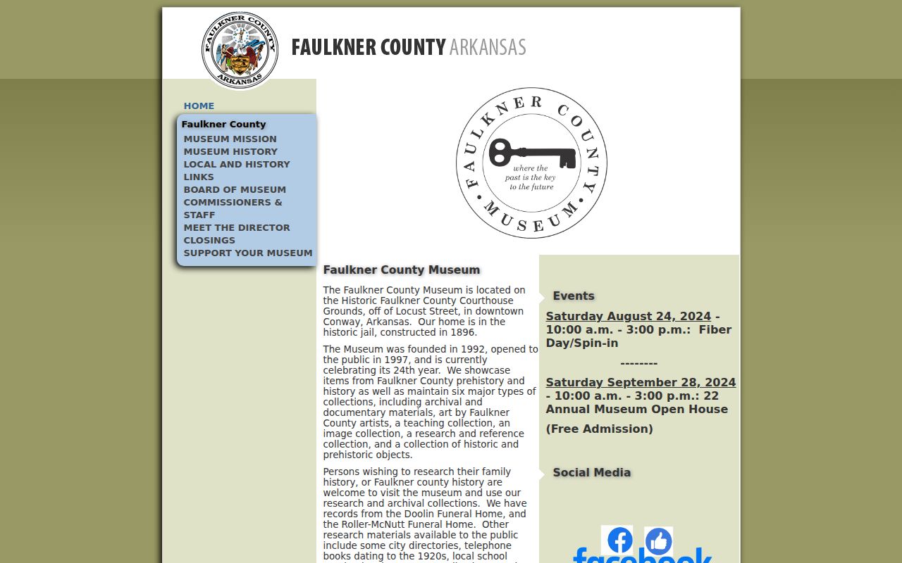 Conway city directory research holdings at Faulkner County Museum
