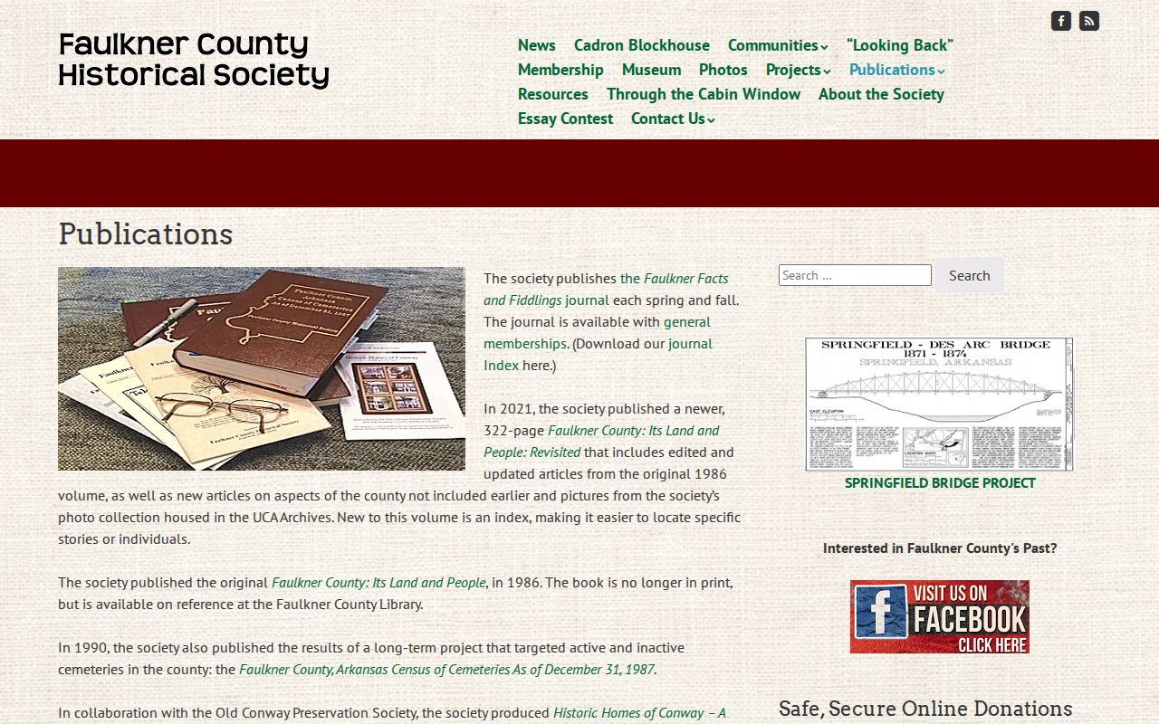 Conway city directory companion publications from the Faulkner County Historical Society