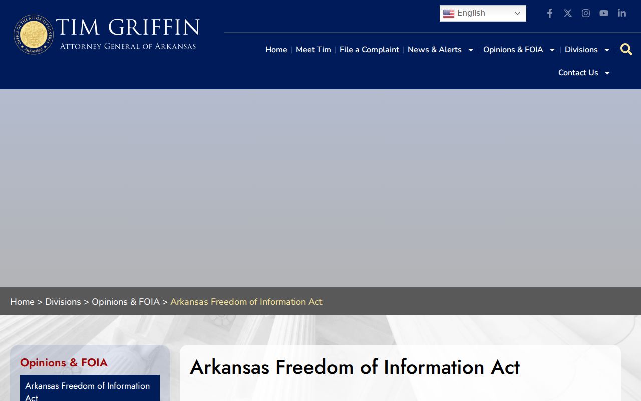 Conway neighbors research with Arkansas FOIA guidance